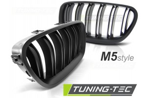 Решетка радиатора BMW 5 серии F10, F11 M5 Style MATT Black